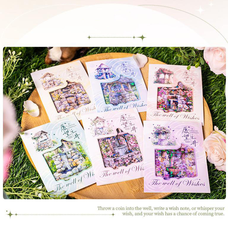 S-165- The well of Wishes Series Stickers -10Pcs each pack