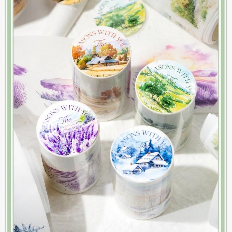 T-86- The Four Seasons with You Series Washi tape -6cm*2m