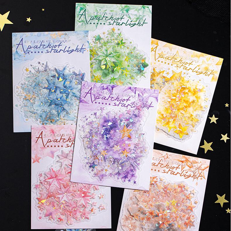 S-216- A Piece of Starlight Series Sticker -10Pcs each pack