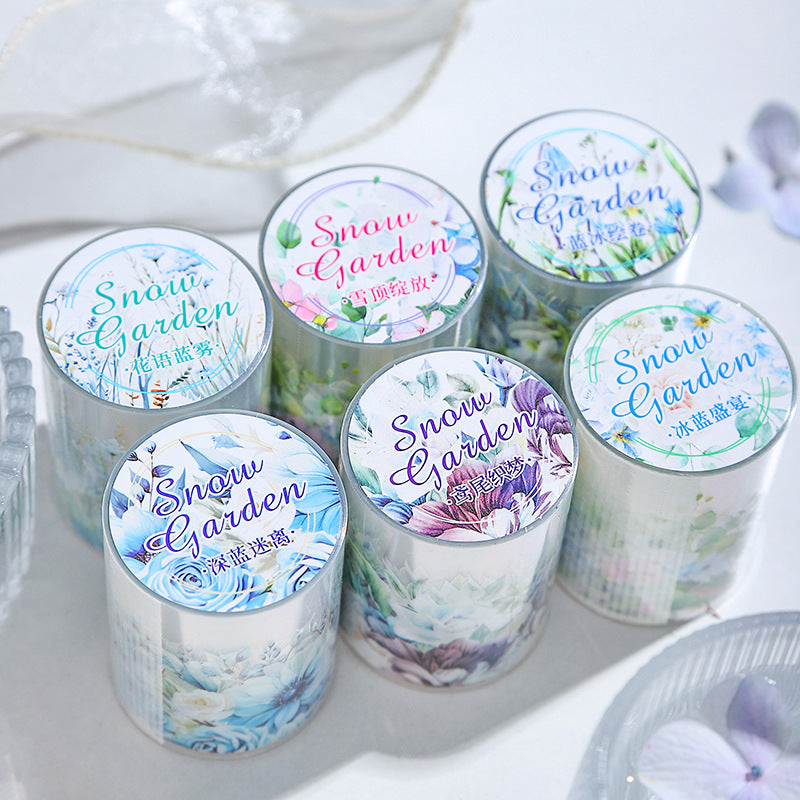 T-48-  Snow Garden Series PET tape-5CM*2M