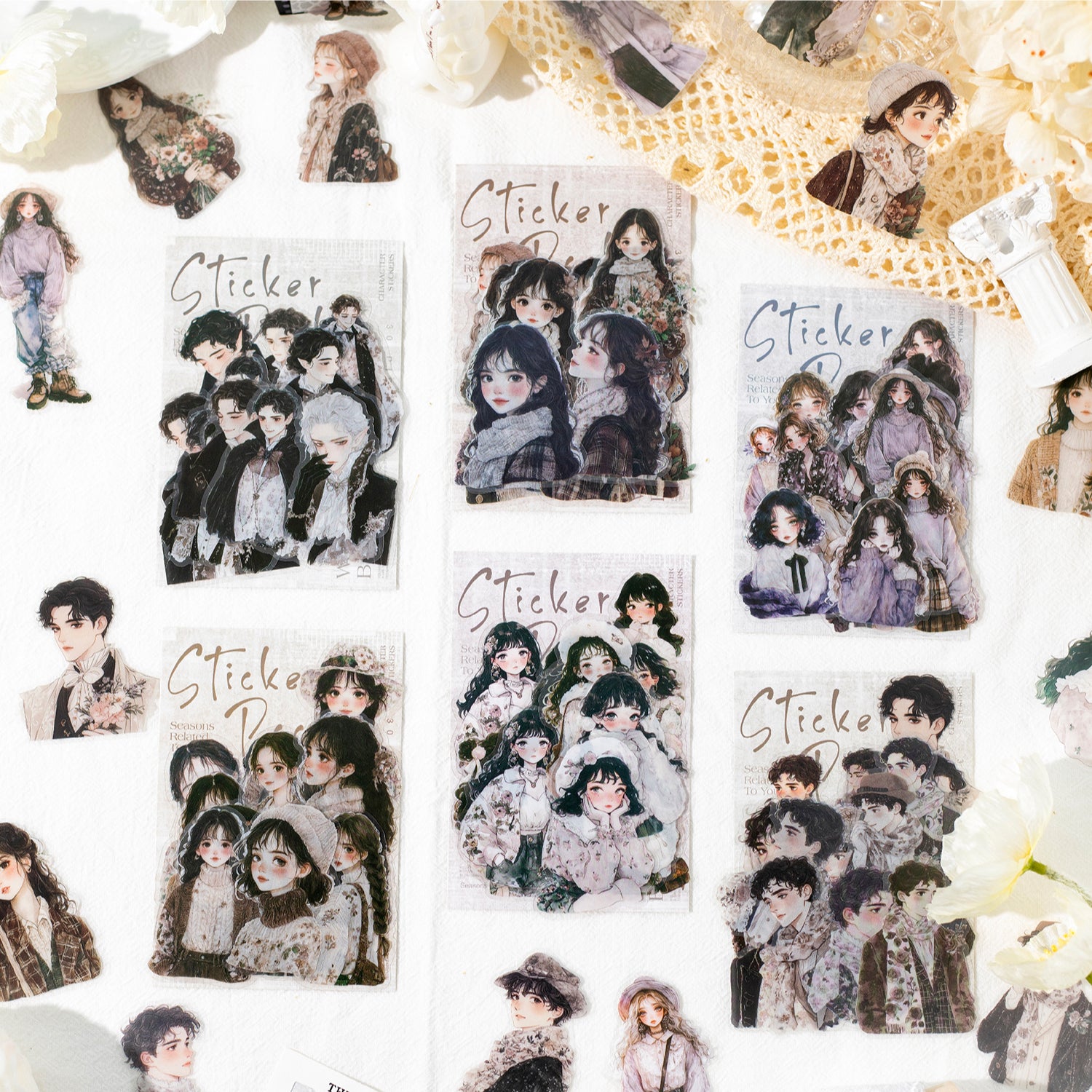 S-120- Seasons with You Series Sticker -30Pcs each pack