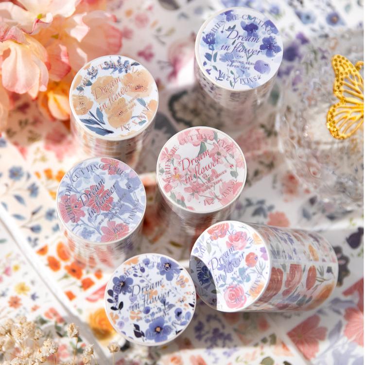 T-35- Flower Cherry Dream Series Washi tape-7.5CM*2M