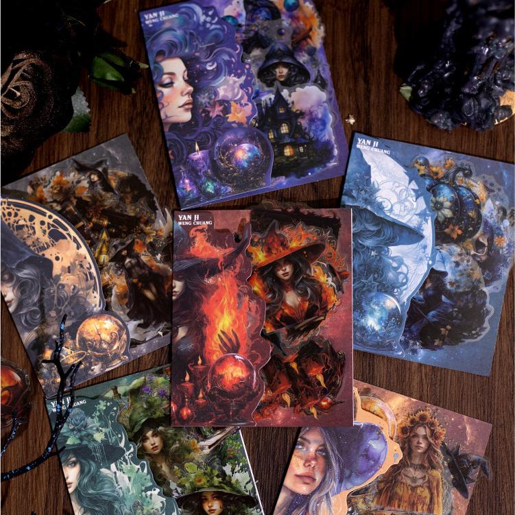 S-325- Magic Fantasy Series Stickers -40Pcs each pack