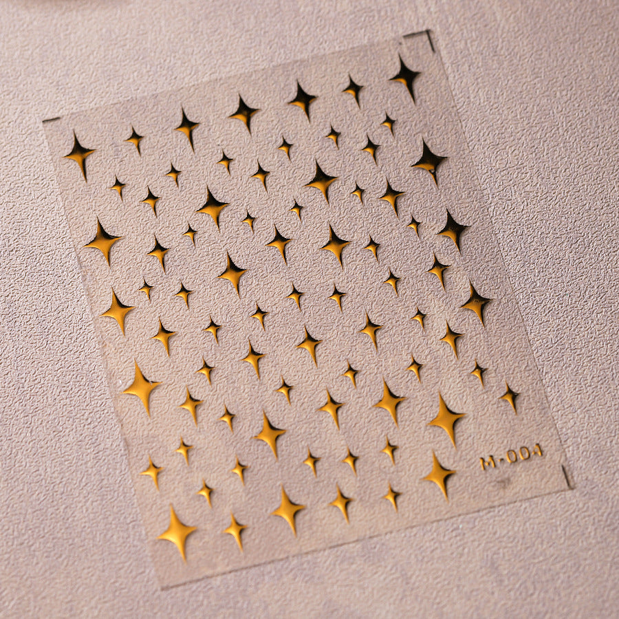 M-16- Star Flat Mini sticker 1 Pcs