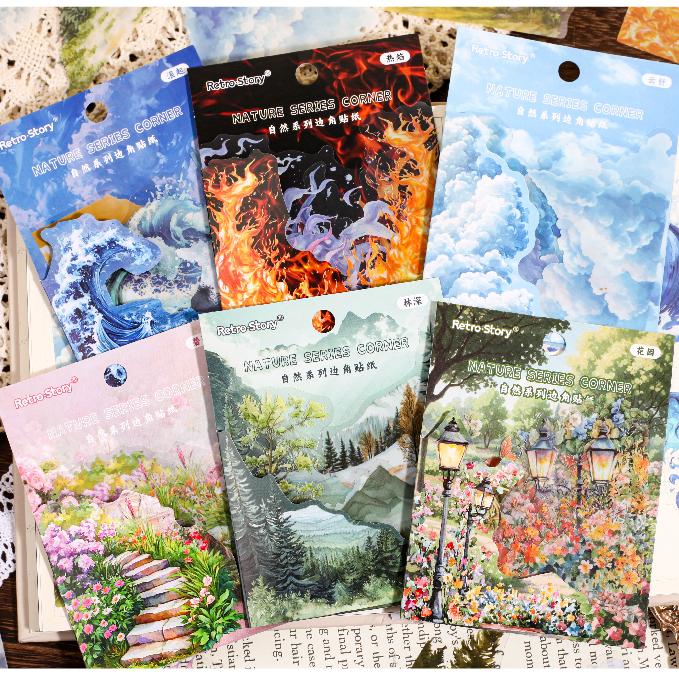 S-52- Nature Series Sticker -20Pcs each pack