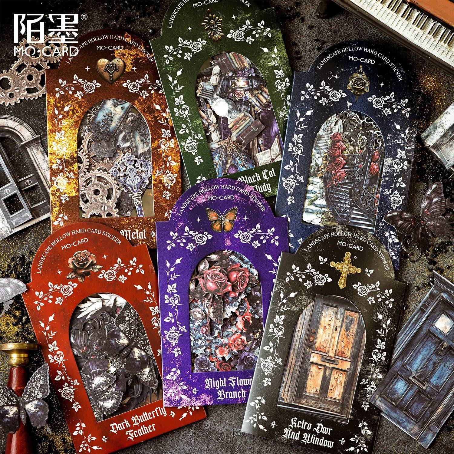 S-96- Dark Fantasy Series Sticker -20Pcs each pack