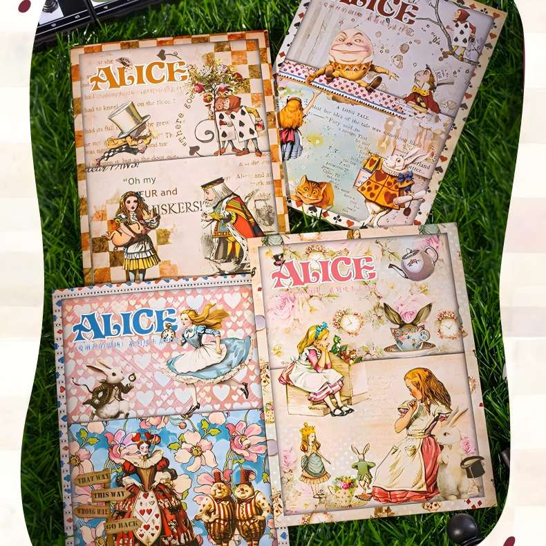 P-23- Alice's Theater Series Paper -25Pcs each pack