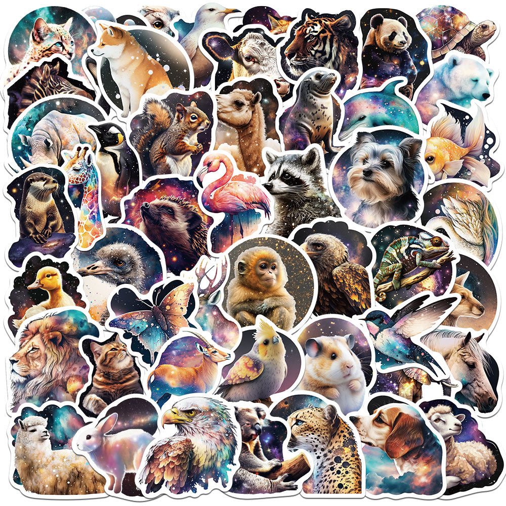 S-190- Animal Doodle Stickers -50Pcs each pack