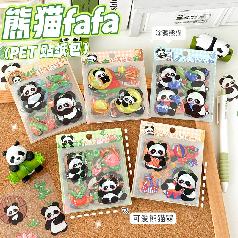 S-431- Panda Series Sticker -20Pcs each pack