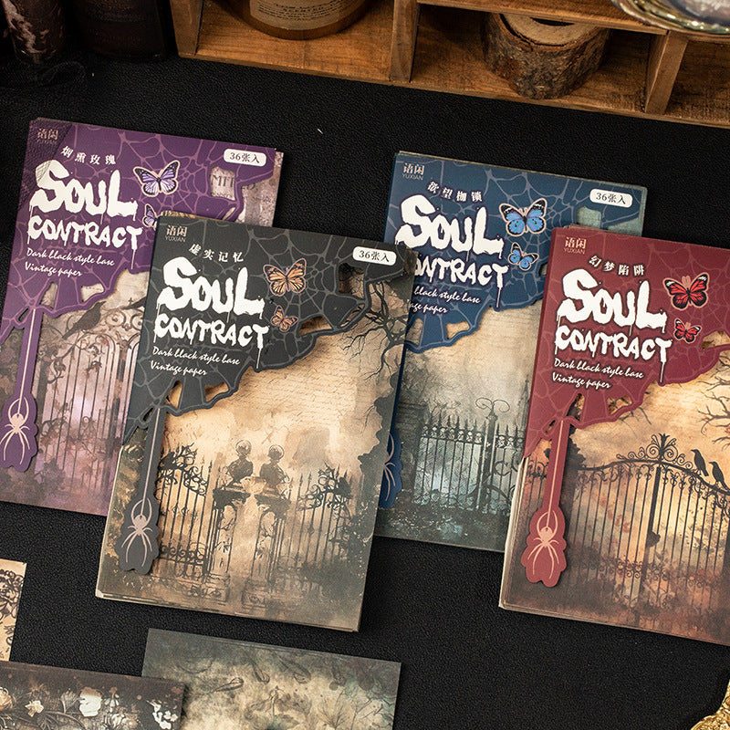 P-19- Soul Contract Series Paper -36Pcs each pack