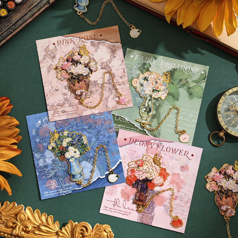 A-2- Quiet Secret Flower Series Bookmarks