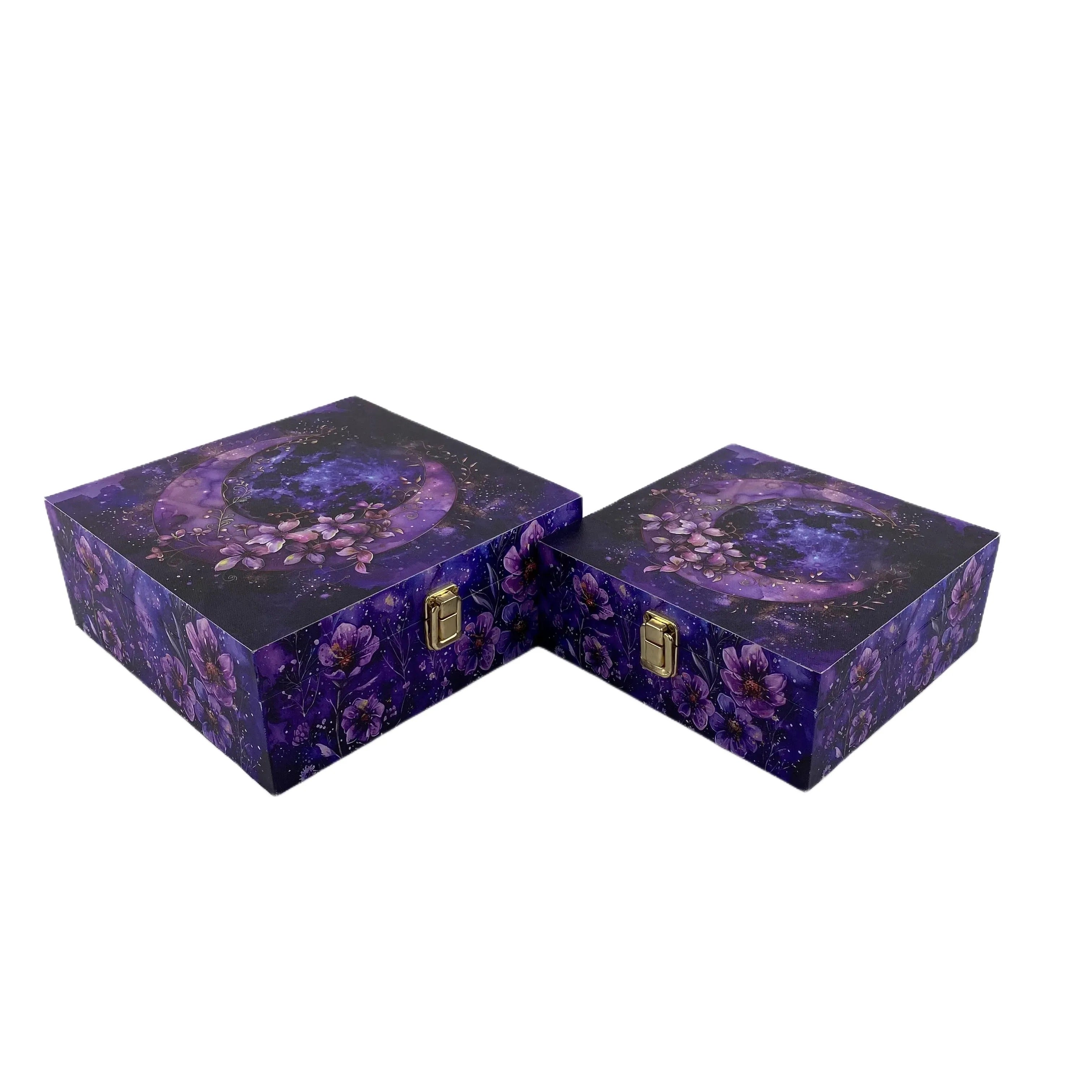 G15- floral moon woodenboxes