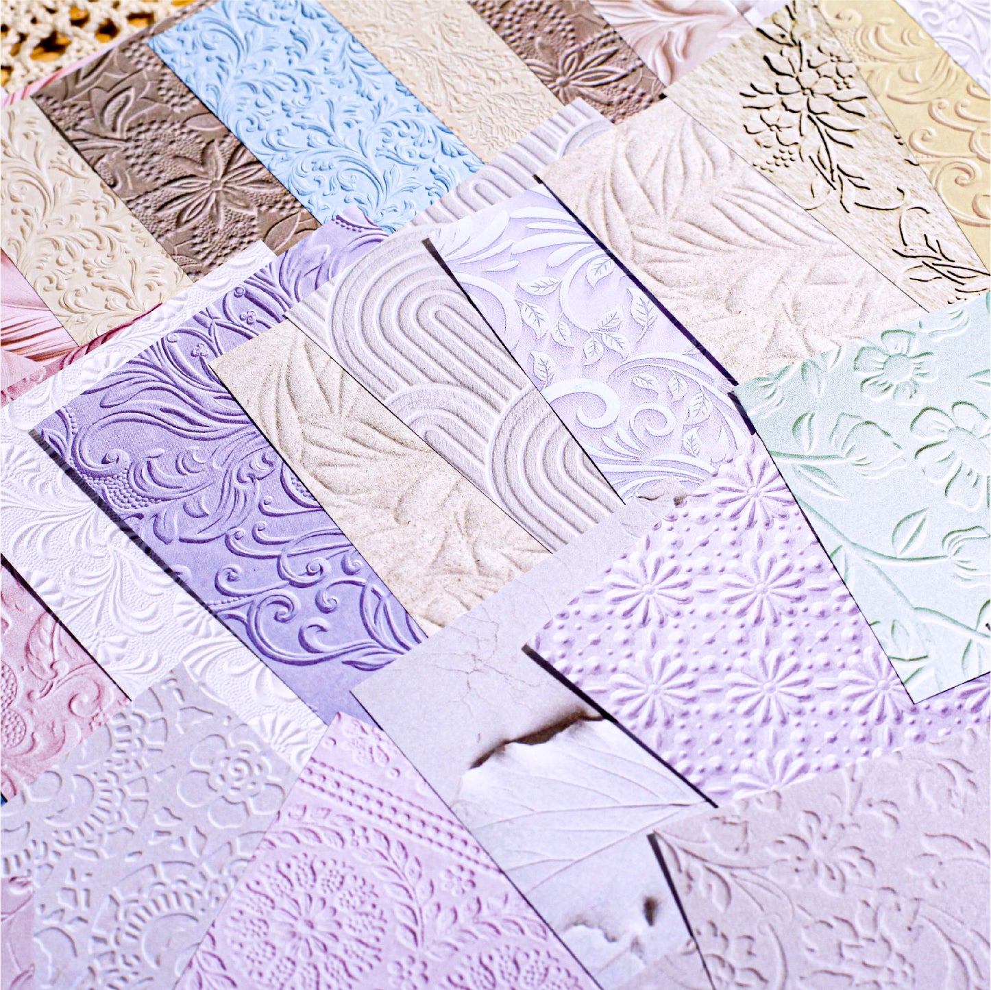 P-11- Flower Paper Series Paper -16Pcs each pack