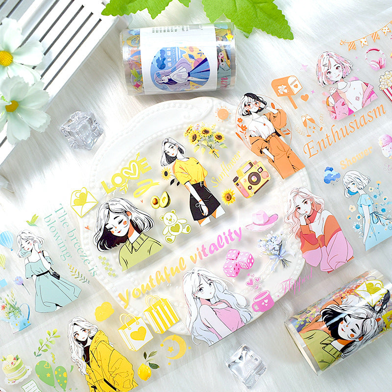 T-34-Art Fashion Modern Figures Series PET tape