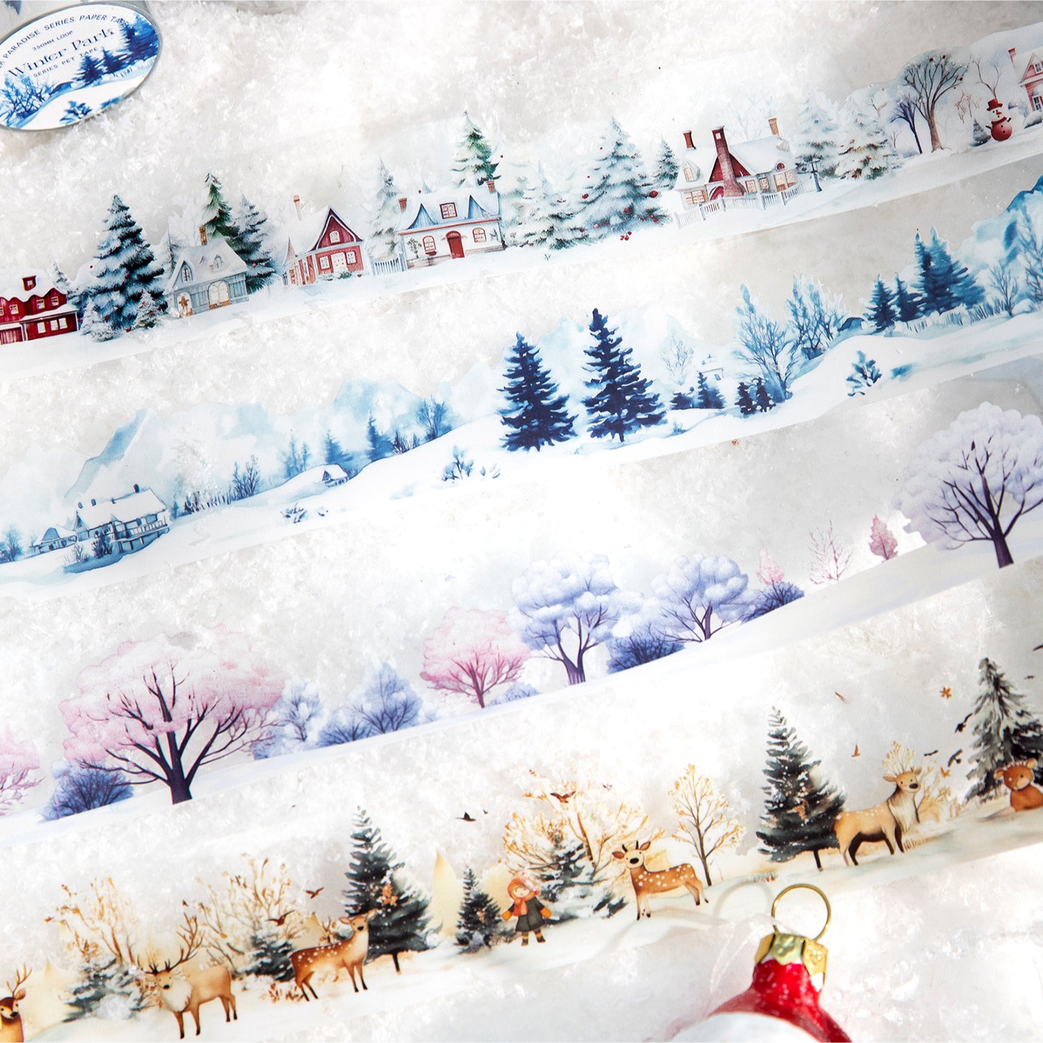 T-60- Winterland Series PET tape-3.8cm*2m