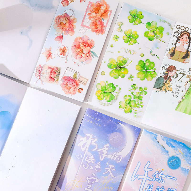 P-14- Fantasy Watercolor Series Paper -24Pcs each pack