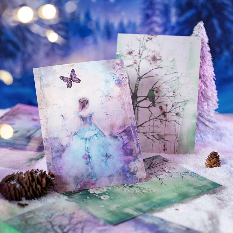 P-12- Snowy Dreams Series Paper -30Pcs each pack