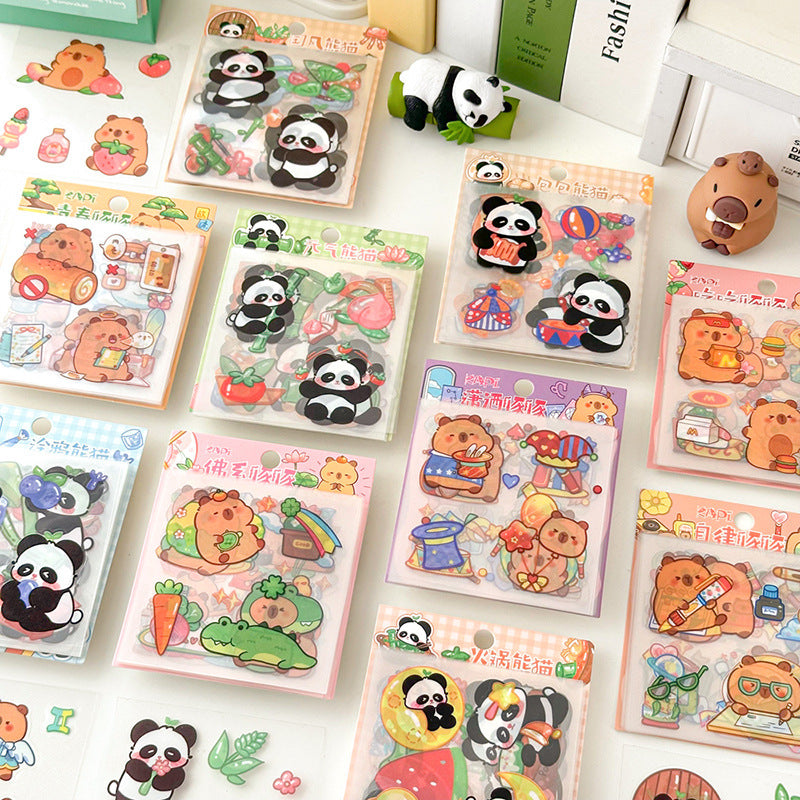 S-431- Panda Series Sticker -20Pcs each pack