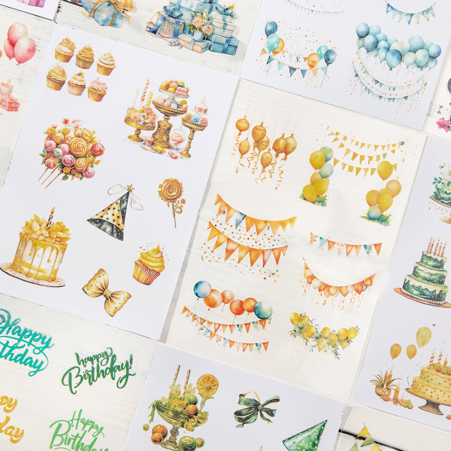 S-408- Joyful Party Series Sticker -20Pcs each pack