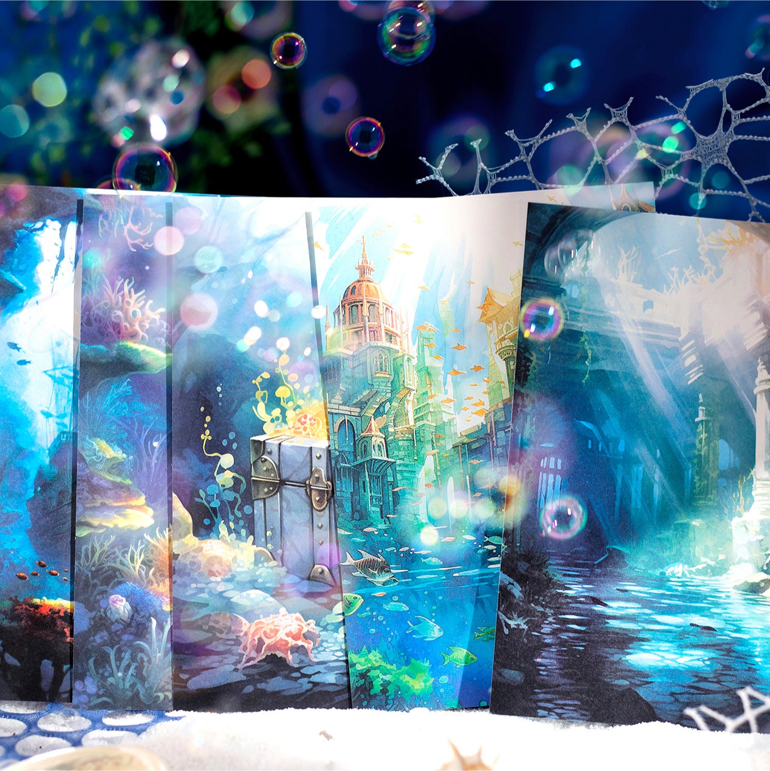 P-147- Undersea Remains Series Paper -30Pcs each pack