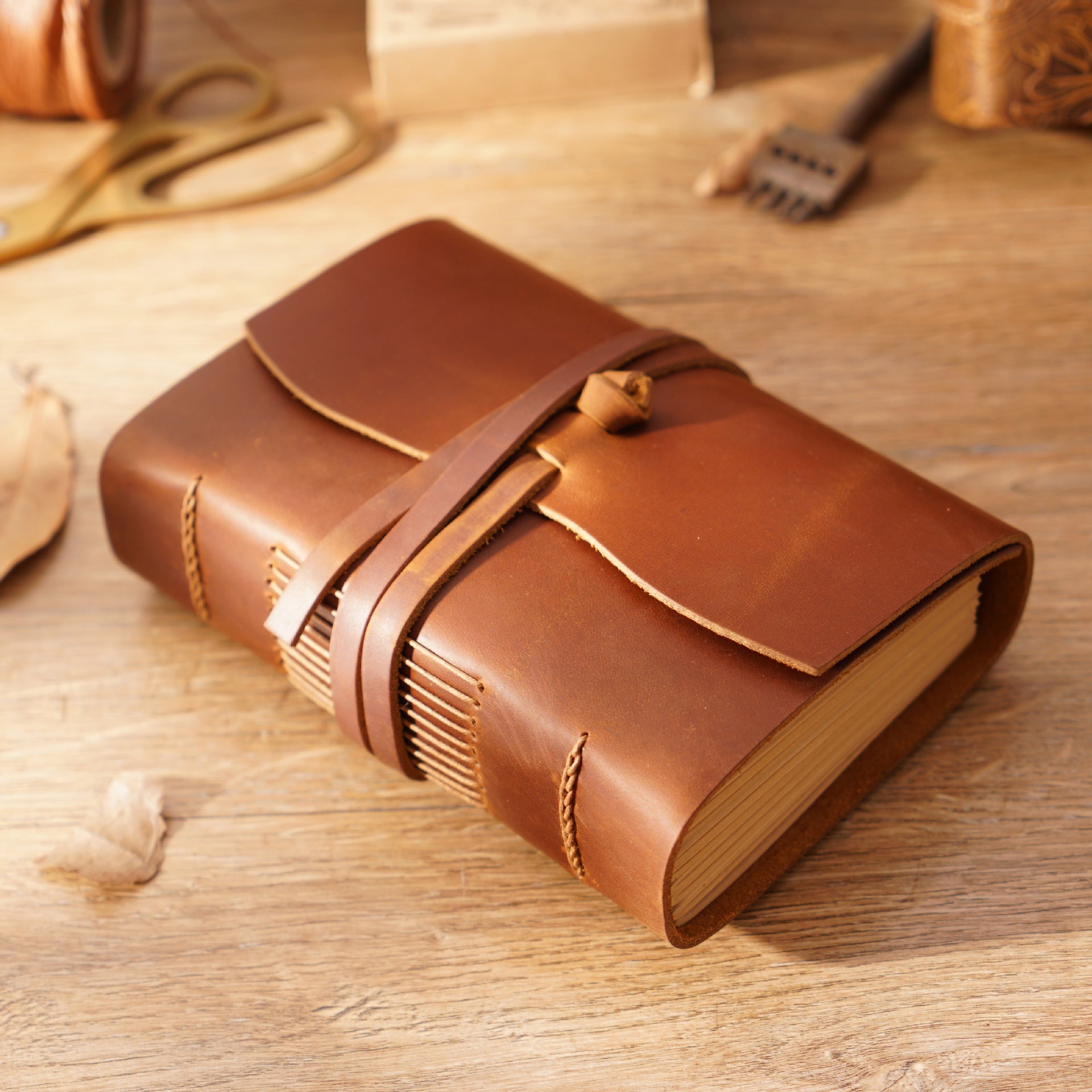 J-3- Leather journal