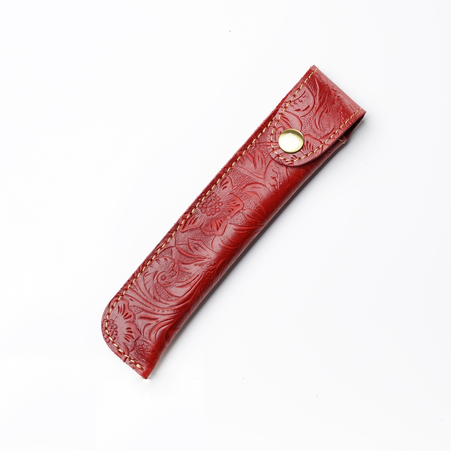 L-24-Original Genuine Leather Pen Case